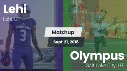 Matchup: Lehi vs. Olympus  2018