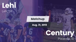 Matchup: Lehi vs. Century  2019
