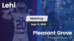 Matchup: Lehi vs. Pleasant Grove  2020