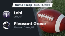 Recap: Lehi  vs. Pleasant Grove  2020