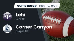 Recap: Lehi  vs. Corner Canyon  2021