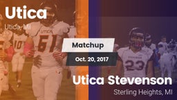 Matchup: Utica vs. Utica Stevenson  2017