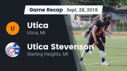Recap: Utica  vs. Utica Stevenson  2018