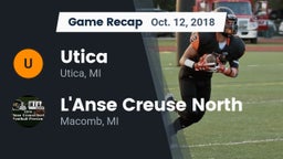 Recap: Utica  vs. L'Anse Creuse North  2018
