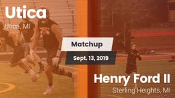 Matchup: Utica vs. Henry Ford II  2019