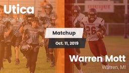 Matchup: Utica vs. Warren Mott  2019