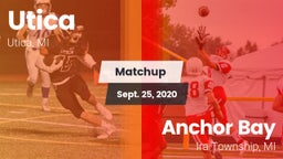 Matchup: Utica vs. Anchor Bay  2020
