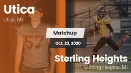 Matchup: Utica vs. Sterling Heights  2020