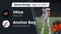 Recap: Utica  vs. Anchor Bay  2021