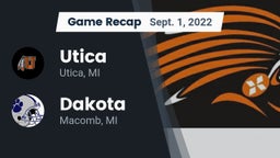 Recap: Utica  vs. Dakota  2022