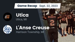 Recap: Utica  vs. L'Anse Creuse  2023