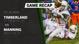 Recap: Timberland  vs. Manning  2016