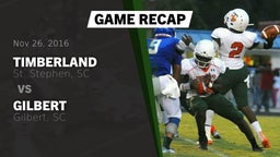 Recap: Timberland  vs. Gilbert  2016