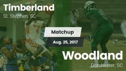 Matchup: Timberland vs. Woodland  2017