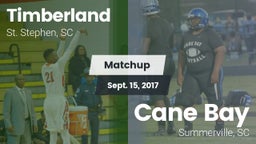 Matchup: Timberland vs. Cane Bay  2017