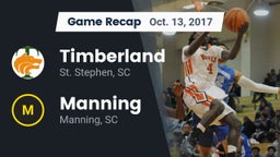 Recap: Timberland  vs. Manning  2017