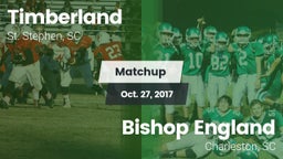 Matchup: Timberland vs. Bishop England  2017