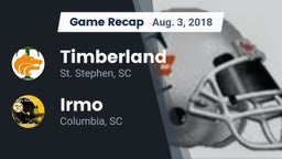 Recap: Timberland  vs. Irmo  2018