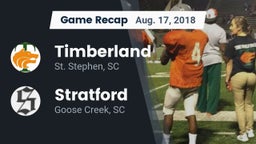 Recap: Timberland  vs. Stratford  2018