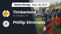 Recap: Timberland  vs. Phillip Simmons 2018