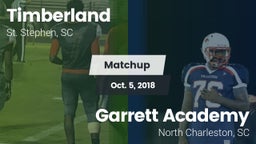 Matchup: Timberland vs. Garrett Academy  2018
