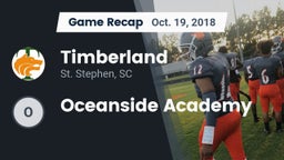 Recap: Timberland  vs. Oceanside Academy 2018