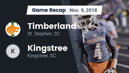 Recap: Timberland  vs. Kingstree  2018