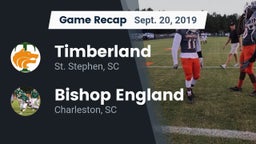 Recap: Timberland  vs. Bishop England  2019