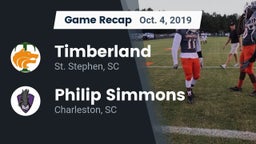 Recap: Timberland  vs. Philip Simmons  2019