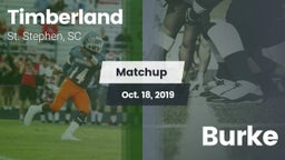Matchup: Timberland vs. Burke 2019
