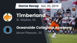 Recap: Timberland  vs. Oceanside Collegiate Academy 2019