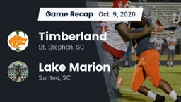 Recap: Timberland  vs. Lake Marion  2020