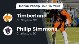 Recap: Timberland  vs. Philip Simmons  2020