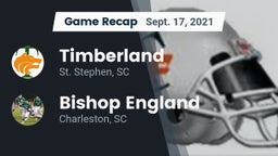 Recap: Timberland  vs. Bishop England  2021