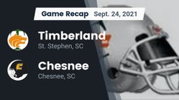 Recap: Timberland  vs. Chesnee  2021