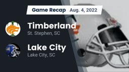 Recap: Timberland  vs. Lake City  2022