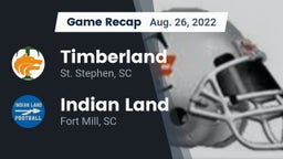 Recap: Timberland  vs. Indian Land  2022