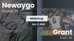 Matchup: Newaygo vs. Grant  2018