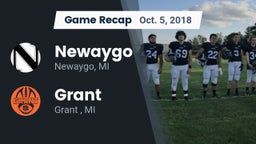 Recap: Newaygo  vs. Grant  2018