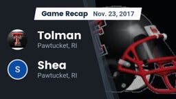 Recap: Tolman  vs. Shea  2017