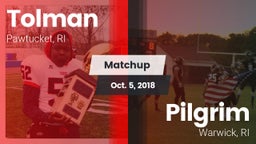 Matchup: Tolman vs. Pilgrim  2018