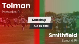 Matchup: Tolman vs. Smithfield  2018