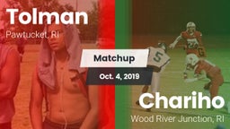Matchup: Tolman vs. Chariho  2019