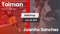 Matchup: Tolman vs. Juanita Sanchez 2019