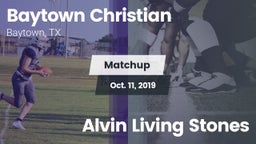 Matchup: Baytown Christian vs. Alvin Living Stones 2019