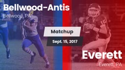 Matchup: Bellwood-Antis vs. Everett  2017