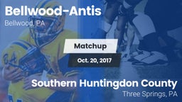 Matchup: Bellwood-Antis vs. Southern Huntingdon County  2017