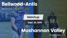Matchup: Bellwood-Antis vs. Moshannon Valley  2019