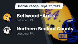 Recap: Bellwood-Antis  vs. Northern Bedford County  2019