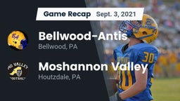 Recap: Bellwood-Antis  vs. Moshannon Valley  2021